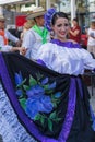 Columbian dancer in traditional costume 1