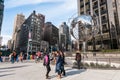 Columbus Circle in New York, United States Royalty Free Stock Photo