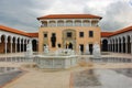 Columbus fountain , Ralli Museum in Caesarea, Israel Royalty Free Stock Photo