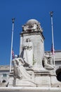 Columbus Fountain Union Station Washington, DC Royalty Free Stock Photo