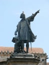 Columbus monument Royalty Free Stock Photo