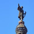 Columbus Monument in Barcelona Royalty Free Stock Photo