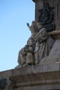 COLUMBUS MONUMENT, BARCELONA Royalty Free Stock Photo