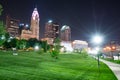 Columbus, Ohio City Night Skyline Royalty Free Stock Photo