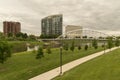 Columbus Ohio, Main street bridge Royalty Free Stock Photo