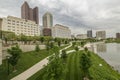 Columbus Ohio,Skyline Royalty Free Stock Photo