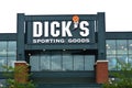Dick`s Sporting Goods, Inc. is an American sporting goods and apparel company Royalty Free Stock Photo
