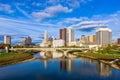 Columbus, Ohio, USA Skyline Royalty Free Stock Photo