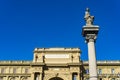 Column of Abundance at Piazza della Repubblica in Florence, Ital