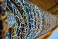 Column detail in Bukhara, uzbekistan