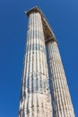 Column with flutes Royalty Free Stock Photo