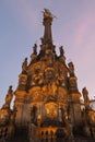 The column of the Holy Trinity in Olomouc, the tallest sculpture in the Czech Republic