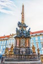 Column of the Holy Trinity in Prague, Czech Republic Royalty Free Stock Photo