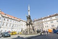 Column of the Holy Trinity in Prague Royalty Free Stock Photo