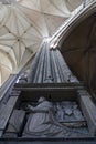 Column inside Amiens Cathedral