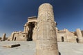 Column in Kom Ombo Temple, Aswan, Egypt