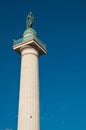 Column place of the Nation in Paris Royalty Free Stock Photo