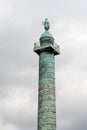 Column at the Place Vendome Royalty Free Stock Photo