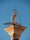 Column of San Todaro or Saint Theordore in Venice