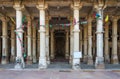 Column at Sarkhej Roza mosque, Ahmedabad Royalty Free Stock Photo