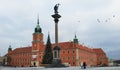 Column Sigismund III in Warsaw, located on the Castle square in Warsaw. Poland Royalty Free Stock Photo