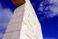 Column and sky