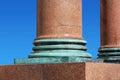 Column Socle Royalty Free Stock Photo