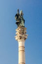 Column of St Oronzo statue in Lecce, Salento, Italy