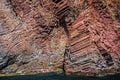 Columnar joined volcanic rocks of Scandola coastline