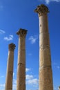 The ancient city of Jerash in Jordan Royalty Free Stock Photo