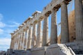 Parthenon famous ancient temple in Athens Royalty Free Stock Photo