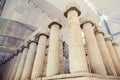 Columns ancient Greek temple of Artemis