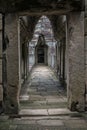 Columns and arches, Angkor Wat, Cambodia Royalty Free Stock Photo