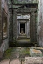 Columns and arches, Angkor Wat, Cambodia Royalty Free Stock Photo