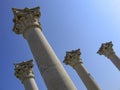 Columns of Asklepieion in Kos, Greece Royalty Free Stock Photo