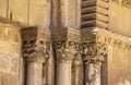 Columns of the Church of the Holy Sepulchre, Jerusalem Royalty Free Stock Photo