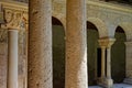 Columns of Cloister of Saint-Andre-le-Bas in Vienne, France