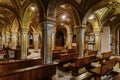 Columns of the crypt of the Cathedral Basilica of San Sabino in Bari