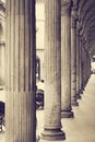 Columns. University of Bologna. Italy