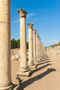 Columns in Ephesus Royalty Free Stock Photo