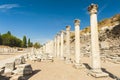 Columns in Ephesus Royalty Free Stock Photo