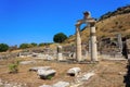 Columns at Ephesus, Turkey Royalty Free Stock Photo