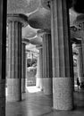 Columns of granite