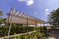 Polycarbonate shed for the garden