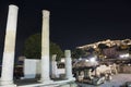 Columns of Hadrian Library in Acropolis