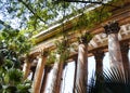 The columns of Havana University. Royalty Free Stock Photo