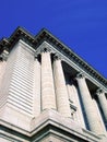 Columns of justice Royalty Free Stock Photo