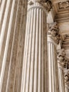 Columns Of Justice Royalty Free Stock Photo