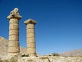 Columns of Karakus Tumulus in Turkey