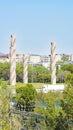 Columns of knowledge in the Autonomous University of Barcelona, Cerdanyola, Barcelona